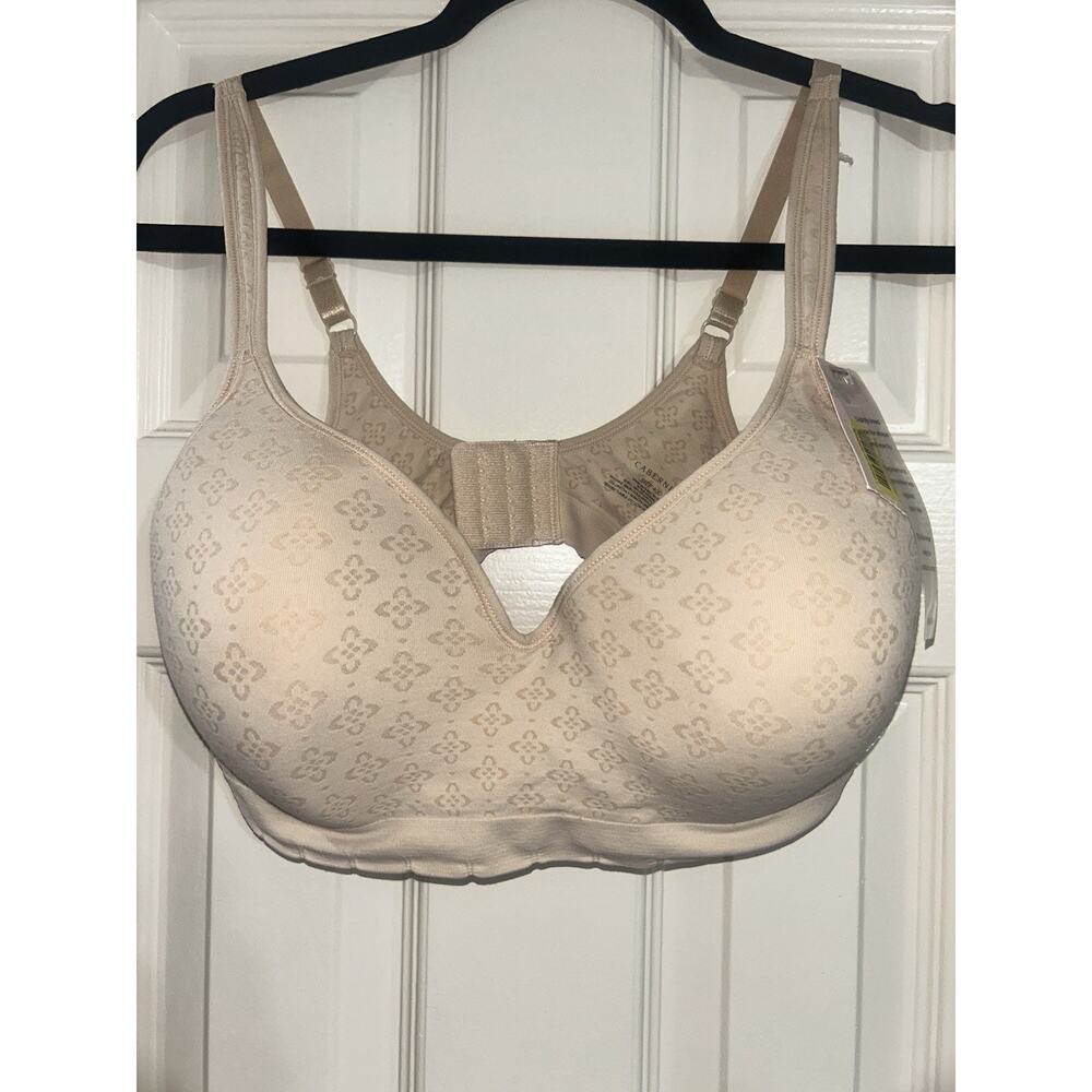 NWT 40C Cabernet Seamless jacquard Underwire Bra Nude Lightly Padded Textured